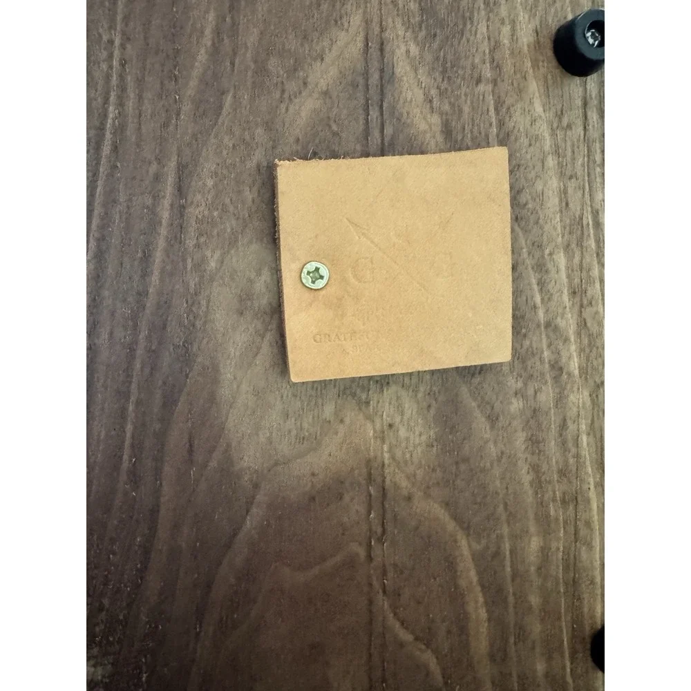 Handmade Solid Walnut 9x8 Cutting Board Black Walnut Serving Board